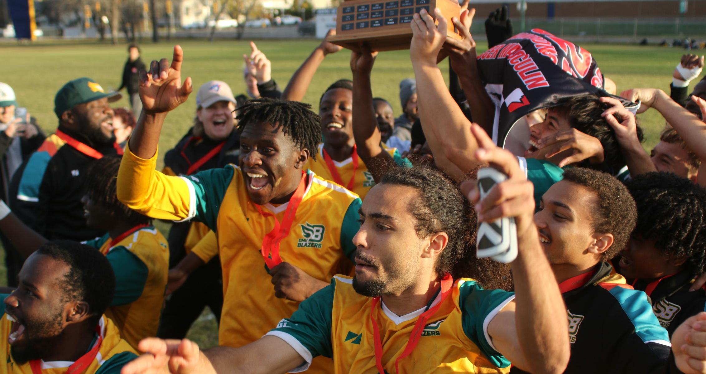 Blazers win MCAC men's soccer final in extra time